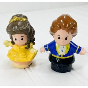 Little People Disney Beauty & The Beast Belle & Prince Adam Toy Fisher Price